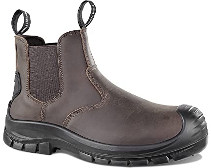 Rock Fall Men's Furrow Chelsea Boot, Brown, 10 UK
