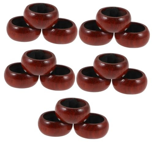 Ciieeo 15 Stück Weinausgießer Mit Anti Tropf Ring Weinstopfen Für Weinflaschen Weinflaschen Kragenringe Wein Anti Überlauf Ring Weinhalsband Tropfring Weinflasche Holzhalsband