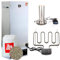 ITA Elektrischer Räucherofen 7004 - Smoker Set mit Heizung, Rauchgenerator - XL Räucherschrank mit Thermometer - Edelstahl - EU Qualität, Direkt vom Hersteller - 111 cm mit 4 Etagen