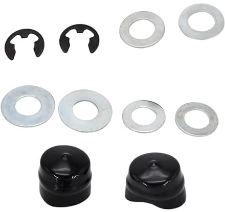 Molloparts 532188967 Wheel Hardware Kit 812000029 Compatible with Craftsman Compatible with Poulan Compatible with AYP Compatible with Sears Compatible with Husqvarna Garden Tractor Lawn Mower