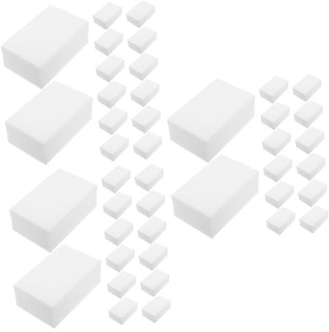 Ciieeo 3 Juegos Toallita De Esponja Mágica Esponja para Lavar Depurador De Placas De Limpieza del Hogar Estropajos De Cocina De Nano 20 Piezas * 3