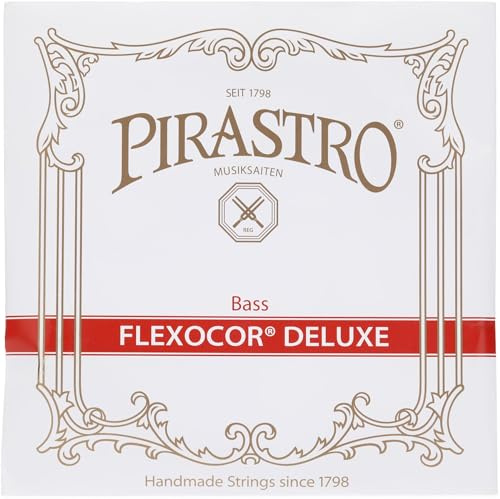 Pirastro E Orchestra Rope Core/Chrome Steel Mittel For D-Bass Flexocor Deluxe