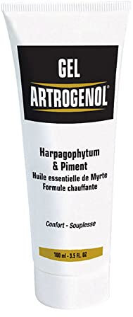 NUTRI EXPERT - Gel Artrogenol - Formule chauffante à l'Harpagophytum, Piment et huile essentielle de Myrte - Souplesse & confort des articulations - Soulage et apaise rapidement - Tube 100 ml