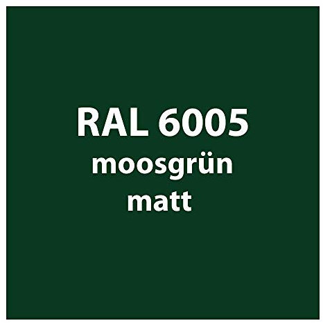 Streichlack Streich Lack Farbe 1K * Premium Qualität * 1 Liter (RAL 6005 moos-grün matt)