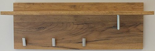 Beauty.Scouts KC Home Collection Wandgarderobe Henny, 25 x 70 x 22 cm, Wildeicheoptik, Garderobe, Flurgarderobe, Flur