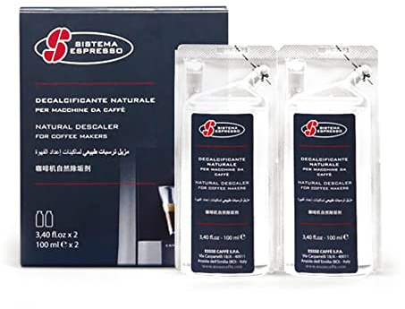 Astuccio decalcificante 2X100ml per macchina caffE' a capsule S.12 EssecaffE' ESSSE CAFFE'