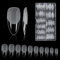 Nageltips, 500 Stück Falsche Nagel Acryl Künstlich Nagelspitzen mit Aufbewahrungskoffer für Nagelstudios und Diy Nail Art Zu Hause 10 Größen