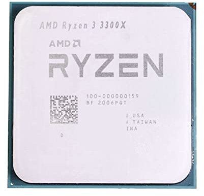 informatico Processore CPU AMD Ryzen 3 3300X R3 3300X 3,8 GHz Quad-Core a Otto Thread 65 W L3=16 M 100-000000159 Socket AM4 Accessori