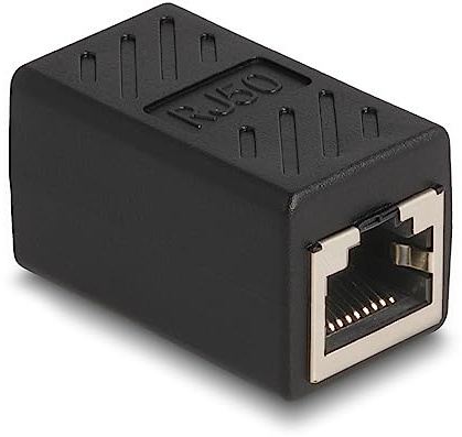 DeLOCK RJ50 Adapter Buchse zu Buchse schwarz