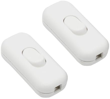 Interruttore In Linea Da 2 Pezzi, Dimmer In Linea, Interruttore Della Luce In Linea, Interruttore A Siluro, Interruttore A Doppio Taglio A Due Fili, Piccoli Elettrodomestici