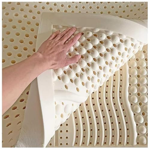 100% Natürliches Latex Matratzenauflage – Fest, Schaumstoff,2in,90inX94in