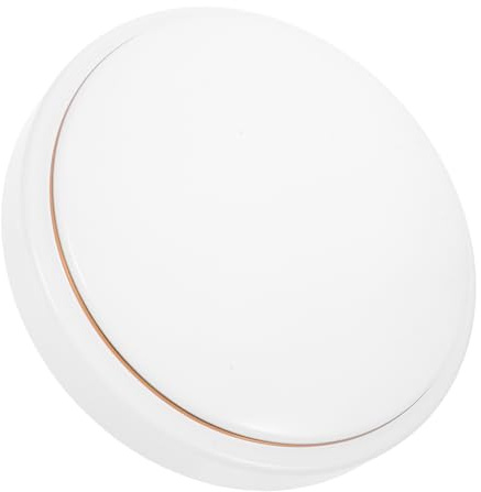 OSALADI Abat-jour De Plafonnier Rond En Pvc 18,7 Cm De Diamètre Cage à Ampoule Fil Doré, Remplacement Pour Ventilateur De Plafond, Éclairage Intérieur Maison,