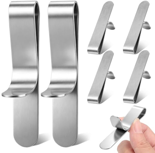 MAGICLULU Edelstahl-Kuchenringclips 6 Stück Befestigungsclips Für Tortenring Verstellbare Klammern Für Mousse-Ringe Dessertwerkzeuge Und Backzubehör Für Kuchen Gebäck Muffins Und Kekse