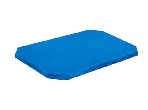 kudde för pool Uppblåsbart poolskydd Vattentätt Dammtät dragsko för pooler skydd rektangelskydd för trädgårdssprängning pool Skyddsöverdrag(410X255CM)
