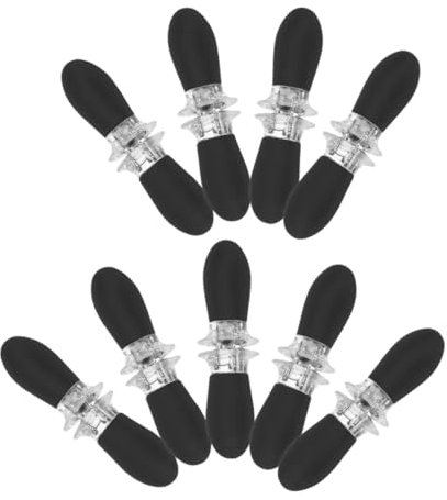 UPKOCH 9paia Spiedini Di Pannocchie Di Mais Compatti Piccoli Supporti Per Mais Forchetta Da Riutilizzabile in Inossidabile Per Barbecue e Quotidiano Facile Da Pulire e Trasportare