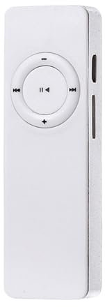 Lettore MP3 Digitale - Lettore Musicale Ricaricabile con Altoparlante Integrato e Memoria Espandibile tramite Slot per Scheda da 32GB | Lettore Audio Portatile e Leggero per Passeggiate, Esercizi