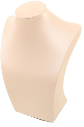 GLEAVI Expositores De Joyas Cadena De Pu Para Collares Soporte Para Joyas De Busto Maniquí Para Tiendas Minoristas y Ferias Comerciales