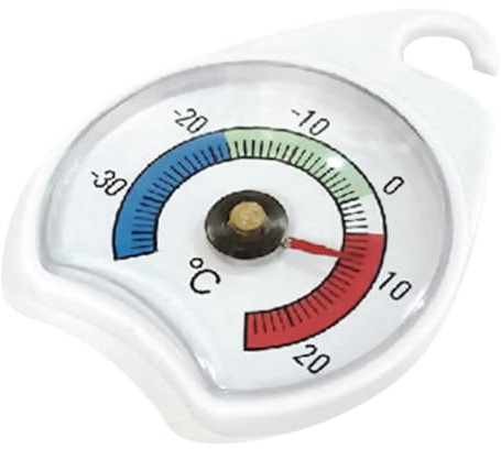 Hemobllo Termometro per Frigorifero Professionale ad Alta Precisione Leggero e Versatile per Cucina Freezer e Conservazione Bassa Temperatura Indicatore Affidabile per Alimenti Freschi e