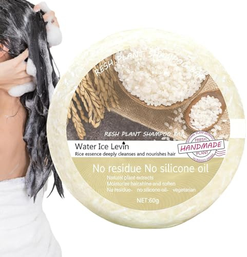 Pastilla De Champú,60g Barra De Jabón Capilar Fortalecedora Control De - Champú De Viaje - para Hombres y Mujeres Cuidado Diario del Cuero Cabelludo Limpieza Nutrición Control de Grasa