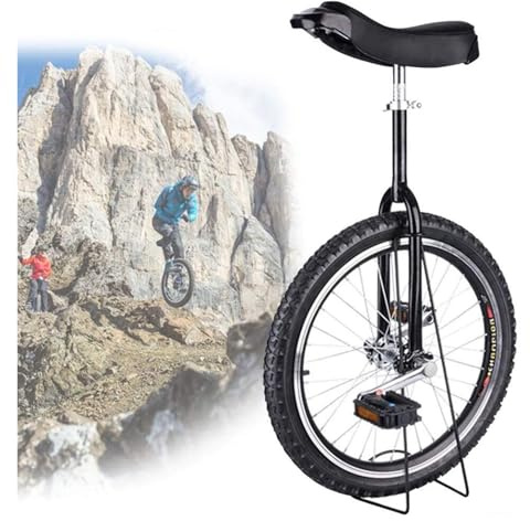 Enhjuling, 24/20/18/16 tums halkfria hjul mountainbike-däck for självbalanserande träningscykel(Schwarz,16inches)