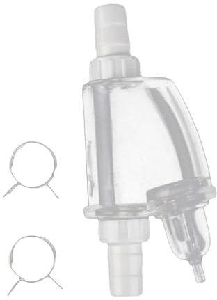 budiniao Användarvänlig extern raffinör för akvarium, effektiv CO2-diffusor för fisktankar, utrustad med transparent bubbelräkningsteknik, extern CO2-raffinör för fisktankar, akvarietillbehör