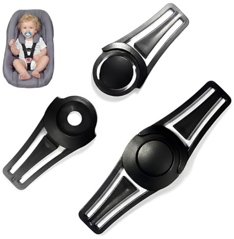 2 Pezzi Ganci Passeggino, Clip Di Sicurezza Per Seggiolino Auto Bambino, Ideale Per Bebè, Passeggini, Passeggiate E Biciclette