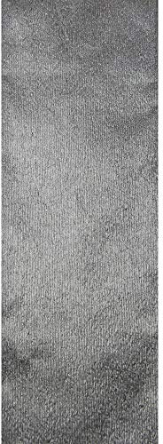 Clairefontaine 95276C Rolle Metallkrepppapier (250 x 50 cm, 72 g, ideal für Deko, mit Glanzeffekt) 1 Rolle silber