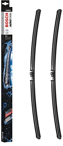 Bosch Wiper Blade Aerotwin A943S, Length: 650mm/650mm − Set of Front Wiper Blades