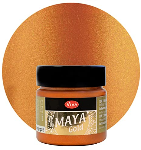 Viva Decor 50 ml Maya Gold Farbe Orange Gold