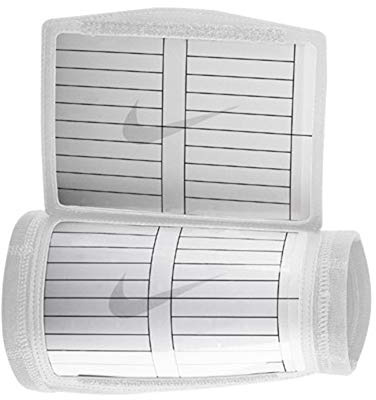 Nike Pro Dri-Fit Playcoach Wristcoach mit 3 Fenstern weiß