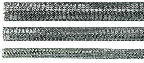 SN-TEC Siebhülsen | Ankerhülsen | Gitterhülsen mit groben Metallgitter 1000mm (Größenwahl M6 bis M16) (2, 16mm für M10 bis M12)