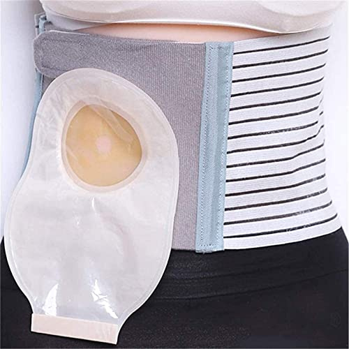 Joyfitness Stoma-Hernien-Stützgürtel, Verstellbare Bauchbinde-Bandage, Atmungsaktives Bauchband, Stoma-Hernien-Gürtel Stoma-Hernien-Gürtel Bauchbinder
