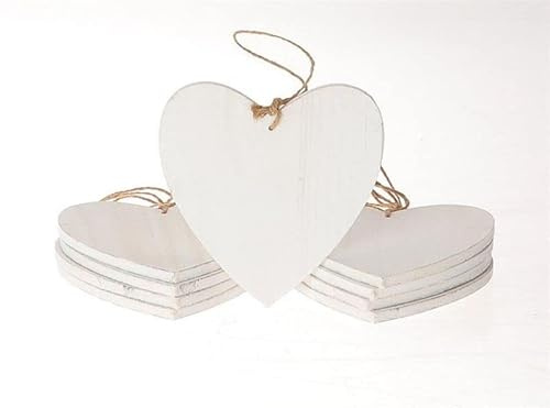 25x25cm Holzherz weiss Hänger Hochzeitsdeko Anhänger Dekoherz XL Herzen Tischdekoration hb12 Gastgeschenk Herz Raumdeko Liebe Muttertag