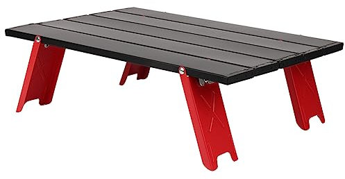 Hztyyier Tavolo Pieghevole Tavolo da tè Portatile Tenda da Esterno Barbecue Tavolo da Barbecue Tavolo Casual Tavolino Ultraleggero con Tavolo da Campeggio