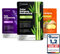 Omni Health Detox Lot de 10 pansements pour les pieds par paquet – Détoxification naturelle – Patchs vitaux détox pour le bien-être holistique des pieds (bambou)
