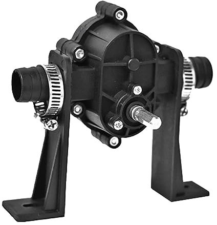 Bohrmaschine betriebene Pumpe Tragbare Elektrische Wasserpumpe Langlebig Effizient Selbstansaugende Wasserpumpe für Haus Garten Outdoor Wasserabzieher für Wasser Whrcy