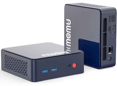 AWOW Mini PC Intel Alder Lake N100(bis zu 3,4GHz) 8GB DDR4 RAM 256GB M.2 SSD, Mini Desktop Computer 4K Dual Display/W11 Pro/WiFi 5/BT5.2/Gigabit-Ethernet für Zuhause/Büro/Geschäft