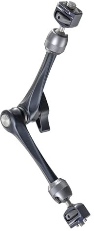 SMALLRIG 11 Rosette Magic Arm, Camera Monitor Mount, Articulating Arm with 1/4-20 and 3/8-16 Locating Screw for ARRI, Max Load Capacity 3kg Friction Arm, for Cameras, Monitors, LED Lights - 4900