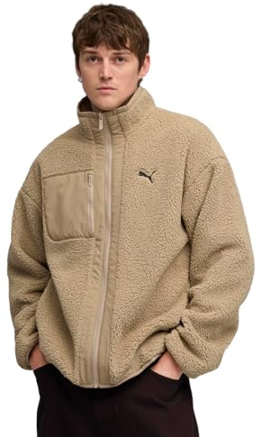PUMA Chaqueta híbrida reversible de sherpa