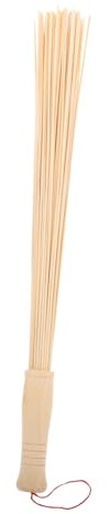 Outanaya Bamboo Massage Bambus Massagestab für Rücken und Beine Tragbares Holz Rückenmassagegerät zur Entspannung und Schmerzlinderung im Büro und Reisen