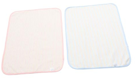Sosoport Pannolini Usa e Getta Impermeabili e Traspiranti, Set 2 Pezzi in Cotone, Protezione Materasso per Uso in Casa