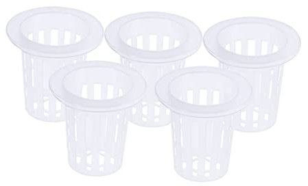 Abaodam 30pcs Hydroponic Pots Mesh for Plant Pots Soilless Culture Uv Resistant Plastic