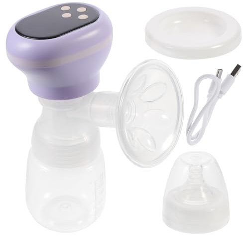 Toddmomy Einseitige mit 9 stufiger Saugkraft Lebensmittelechtes Pp USB Aufladbar Leise und Kompakt für Stillbedarf