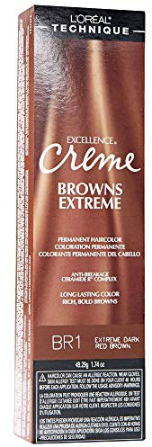 Loreal Excel Creme Extreme Browns #Br-1 Red Brown (Haarfarbe)