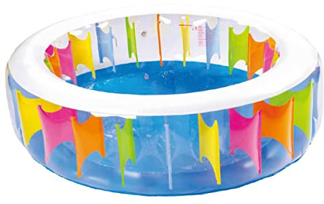 AVENLI Sun Club 10628 Fun Piscina Rotonda Giant Rainbow, Multicolore
