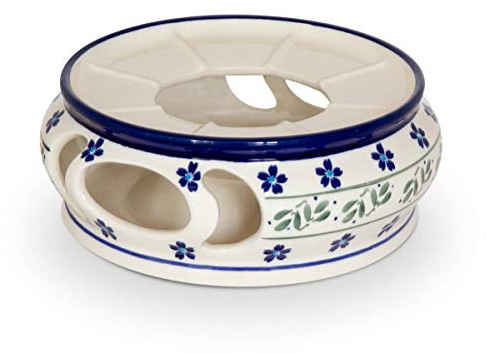 Unbekannt Bunzlauer Keramik Réchaud ø18.5 cm Idéal pour Soupe Les terrines/casseroles et Grandes théières/café kannen dans décor 163 A