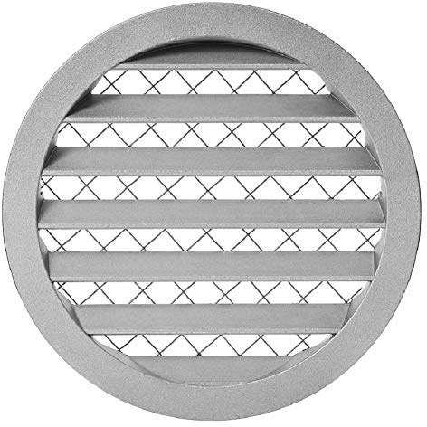 Ø 160mm Aluminium Lüftungsgitter Abluftgitter Rund Gitter