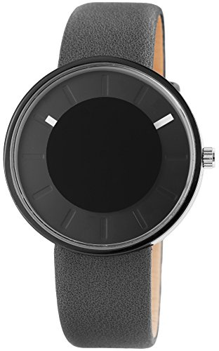 Excellanc Herren – Uhr Lederimitat Armbanduhr Dornschließe Analog Quarz 2910006