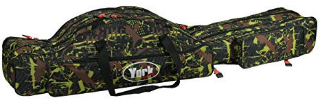 Rutentasche York Graffiti 2/3 Fächern Rutenfutteral 8 Varianten! 1,2-1,5m (130cm / 3 Kammern / PYG3130)