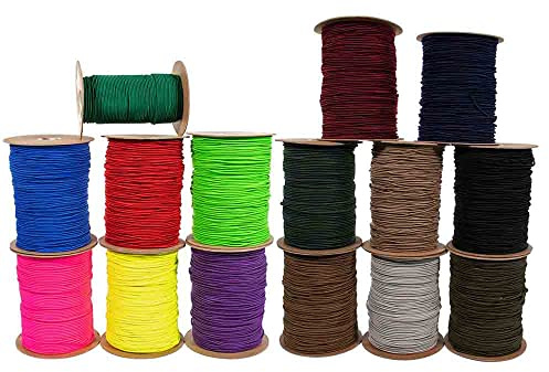 Paracord Planet Gummiseil – Bungee in Marinequalität – 100% dehnbar – feuchtigkeits- und wetterbeständig – DIY-Projekte, Spanngurte, Freizeit – drinnen und draußen